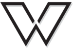 White Advertising header logo